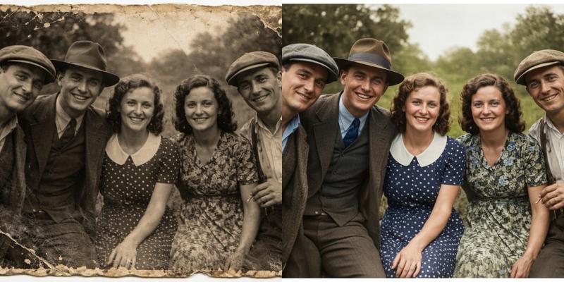 Old photo restoration